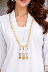 Rivayat Royal Tassel Charm Co-Ord Set