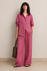 Oversized Wide-Leg Trouser Set