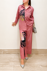 Side Print Casual Cord Set