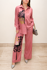 Side Print Casual Cord Set