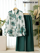 Monaco Floral Digital Print Rayon 2-Piece Co-ord Set