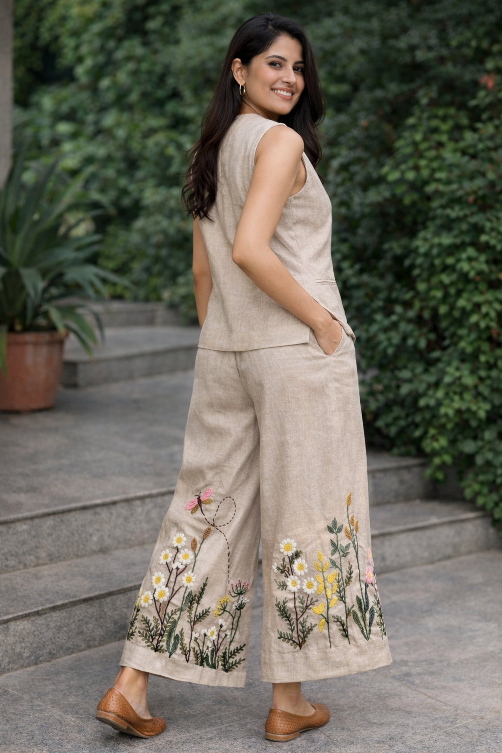 Rivayat Wildflower Embroidered Co-Ord Set